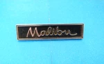 1968 Chevrolet Malibu Chrome And Black Door Panel Emblem. Fixed Price $24.00.