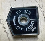 Nos 1970-71 Amc Ambassador? Ac Thermostat Control Lens And Housing Desert Only. Fixed Price $39.95.