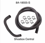1949 1950 1951 Ford Shoebox Passenger Car Heater Hose Kit. Fixed Price $34.88.